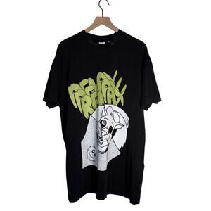 COLLUSION oversized baggy street wear graphic double sided tshirt 12